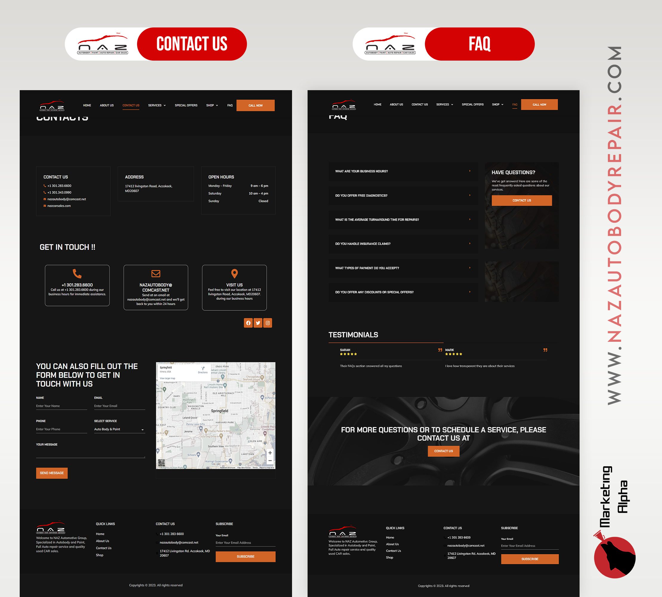 Contact Us & FAQ-1